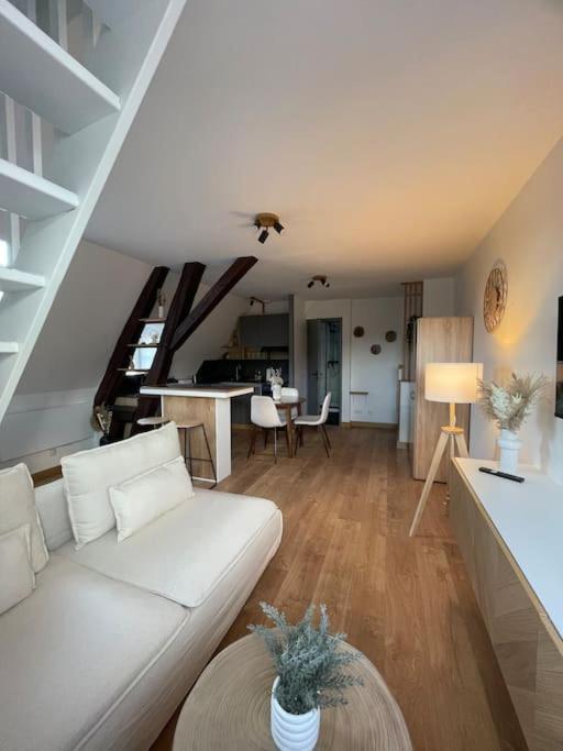 Duplex Bord De L'Eure - Parking Inclus - Jolie Vue Sur La Cathedrale Apartment Chartres Exterior photo