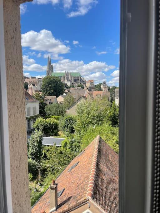 Duplex Bord De L'Eure - Parking Inclus - Jolie Vue Sur La Cathedrale Apartment Chartres Exterior photo